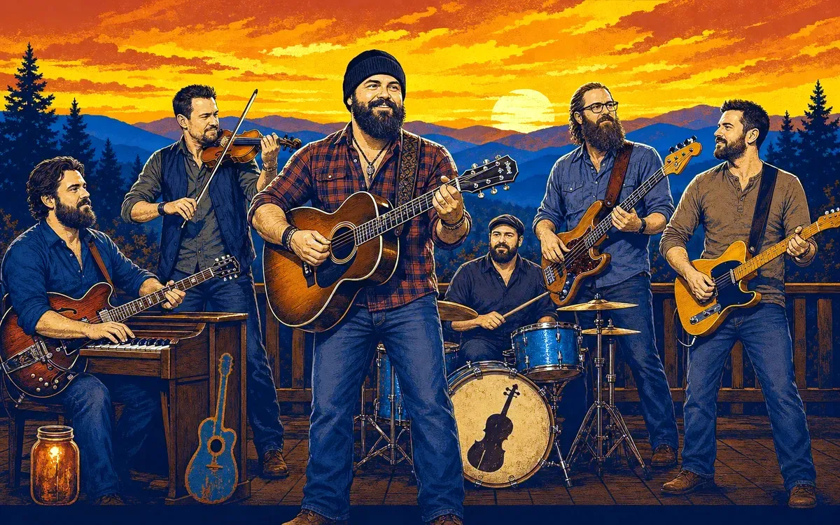 Zac Brown Band tribute artist
